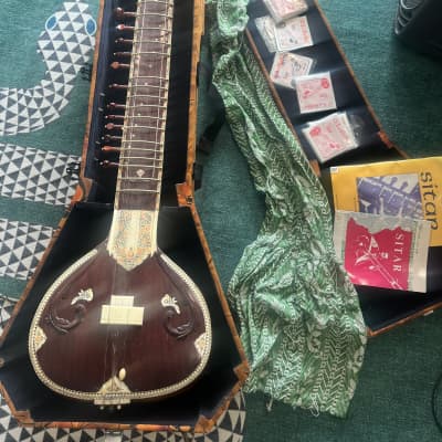 RESERVED) Hiren Roy Vintage Sitar 1960 (Incl. AKG C411 | Reverb