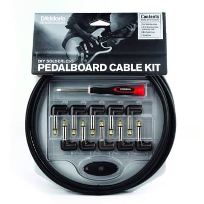 Planet Waves DIY Solderless Pedalboard Cable Kit, 10 ft, 10 Plugs image 2