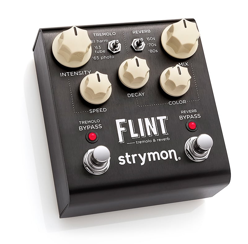 ギター Strymon Flint V1 Strymon Flint V1 Reverb & Tremolo Effect Pedal w/ Box - Used