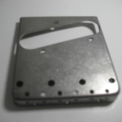 Logan 304 Stainless Steel modified  bridge plate 2019 Raw Stainless Steel image 5