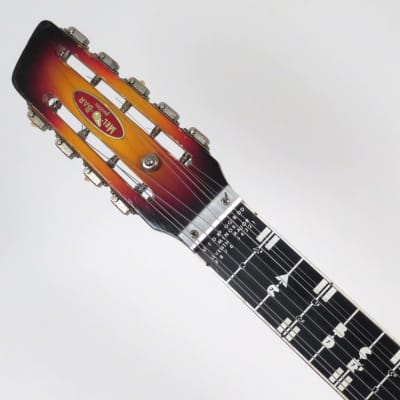 Mosrite Melobar 1966 Sunburst 9 String Slide Guitar Rare! image 9