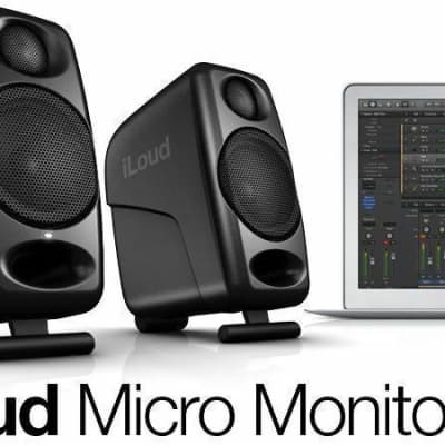 IK Multimedia iLoud Micro Monitors (Pair, Black)- Full Warranty! image 2