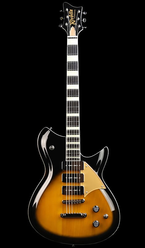Rivolta Combinata サンバースト エレキギター Rivolta Combinata VIII Chambered Mahogany Body German Carve
