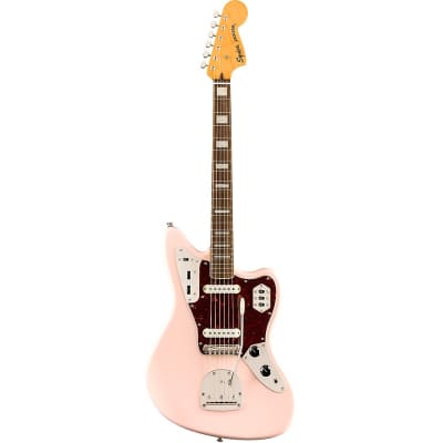 Squier Classic Vibe '70s Jaguar Limited-Edition Electric Guitar Shell Pink image 3