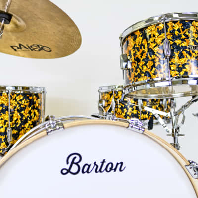 Barton Studio Custom (13, 16, 22)  Gold & Black Pearl image 6