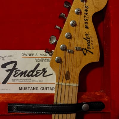Fender Mustang 1971 Natural Wood image 5