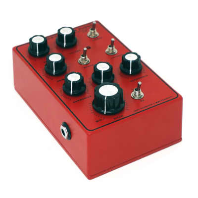 Moffenzeef Modular The Runner Limited Edition Desktop Drone Synthesizer Red image 2