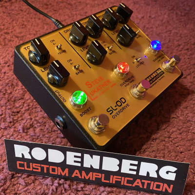 RODENBERG SL-OD Overdrive, Steve Lukather Signature Gold | Reverb