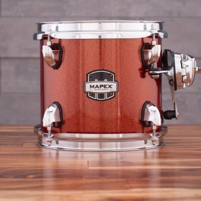 MAPEX MARS BIRCH 8 X 7 ADD ON TOM PACK WITH TH800 CLAMP, BLOOD ORANGE SPARKLE image 1