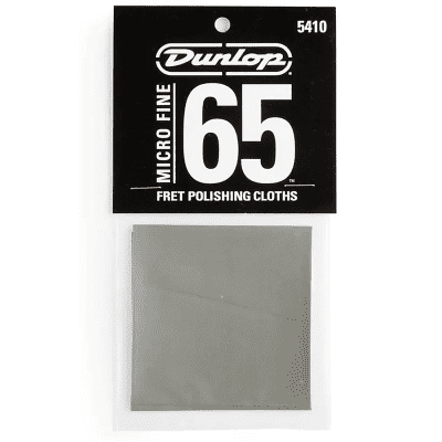 Dunlop 5410 Formula 65 Micro Fine Fret Polishing Cloths (2 Pack)