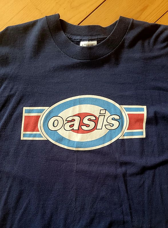 Oasis - Box Logo Target  1994 - Blue imagen 1