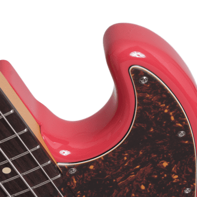 K-Line Junction Bass Fiesta Red w/Matching Headstock image 9