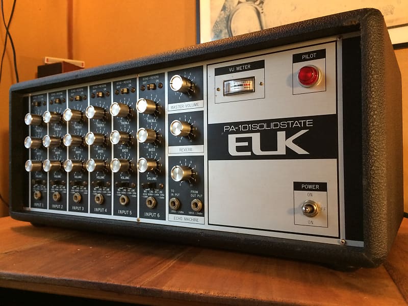 ELK PA-101 1970s Black/Silver