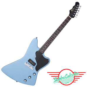 Fret-King Esprit 1 asymmetric body P90 electric guitar image 2