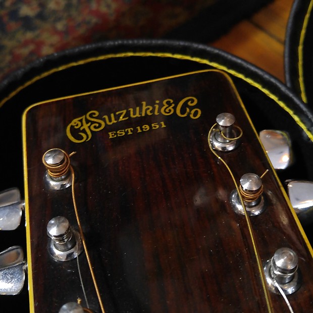 Kiso-Suzuki WT-150 12-String Acoustic 1971 #71123 *Bridge