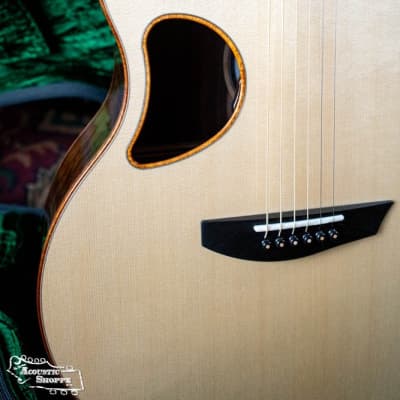 McPherson MG 3.5 Custom Engelmann Spruce/Malaysian Blackwood Cutaway Acoustic Guitar w/ LR Baggs Pickup #2710 image 3