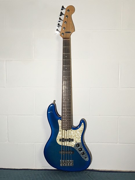 Fender American Deluxe Jazz V - 50th Anniversary 1996 Cobalt