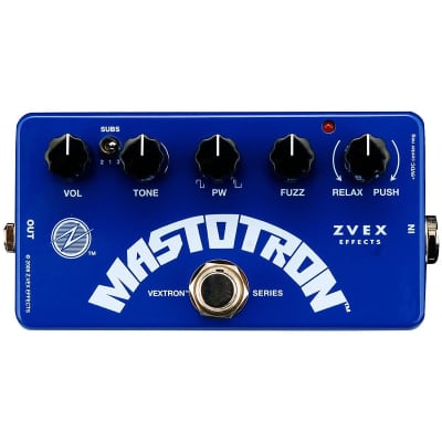Reverb.com listing, price, conditions, and images for zvex-zvex-mastotron-fuzz-pedal