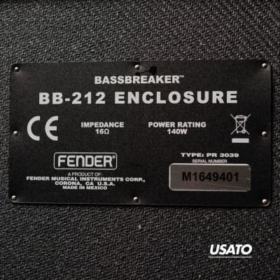 Fender Bassbreaker Bb-112 Enclosure image 2