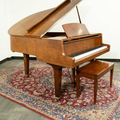 Yamaha 5'3" GH1 Grand Piano | Satin Walnut | SN: 2832152 | Used image 3