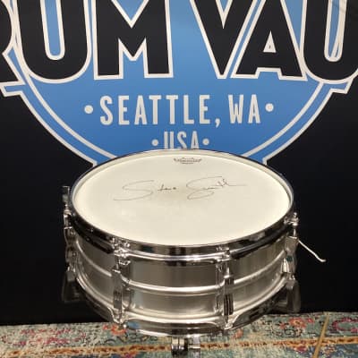 Steve Smith's Ludwig - 14"x5" Acrolite Snare Drum 1968. Authenticated! image 1