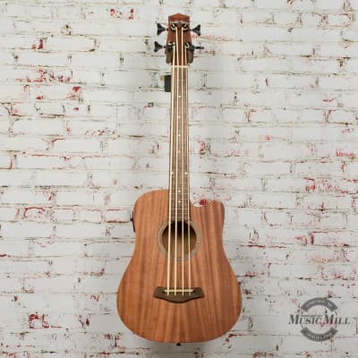 Gold Tone M-Bass FL 23-Inch Scale Fretless Acoustic-Electric MicroBass Natural image 2