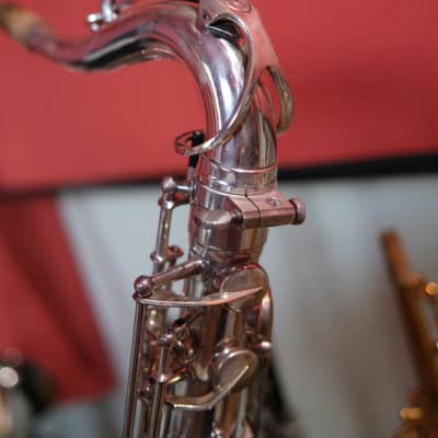 Rampone Cazzani R1 tenor saxophone Italy 1980s - silver Plating image 9