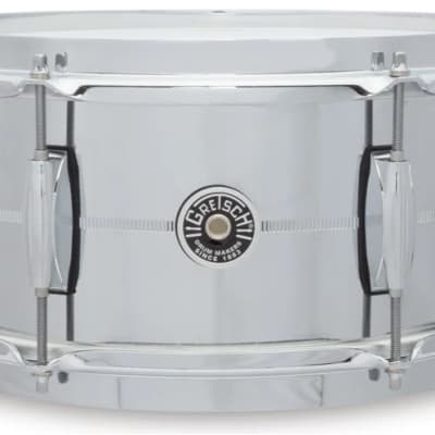 Gretsch Brooklyn USA 6x12 Chrome Over Steel Snare Drum GB4162S image 1
