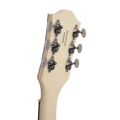 [PREORDER] Gretsch G5410T Electromatic Rat Rod Hollow Body Single-Cut Guitar w/Bigsby, Matte Vintage White image 5