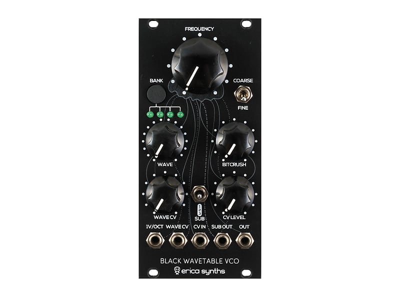 Erica Synths Black Wavetable VCO