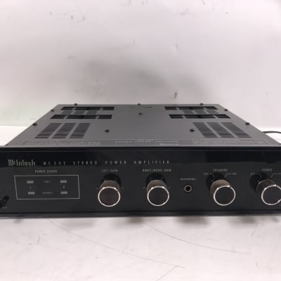 McIntosh MC502 50-Watt Stereo Solid State Power Amplifier