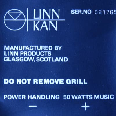 Vintage rare Linn Kan MK1 Speakers - (LS3/5) image 8