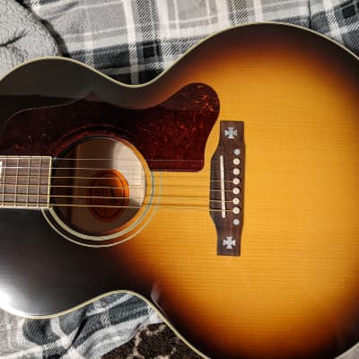 Gibson J-185 Original 2019 - Present - Vintage Sunburst image 2