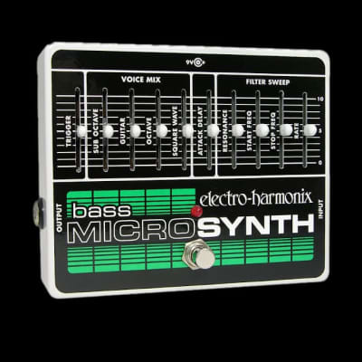 Electro-Harmonix Bass Microsynth Analog Synth Pedal image 2