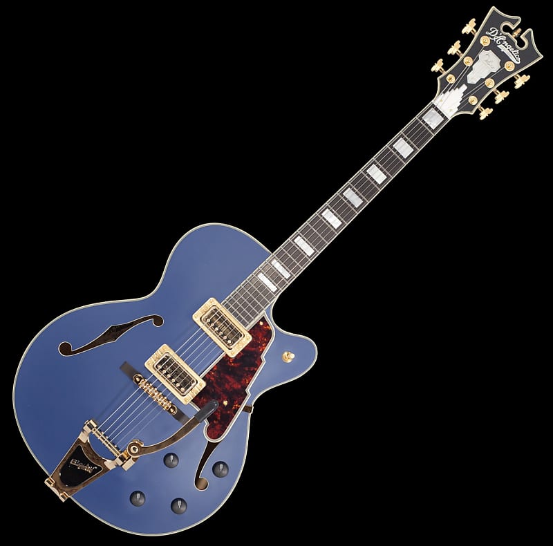 D'Angelico Deluxe 175 Hollow Body Single Cutaway with Bigsby Vibrato image 2