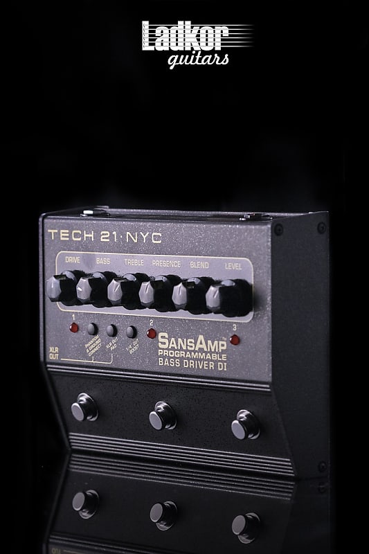 Tech 21 Sansamp Programmable Bass Driver DI NEW Ukraine CHARITY