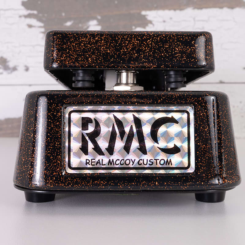 Real McCoy Custom RMC-4 Picture Wah - Orange Sparkle *Video* image 1