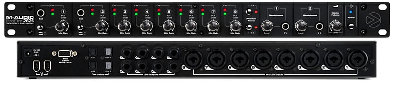 M-Audio ProFire 2626 Firewire Audio Interface 2010s - Black