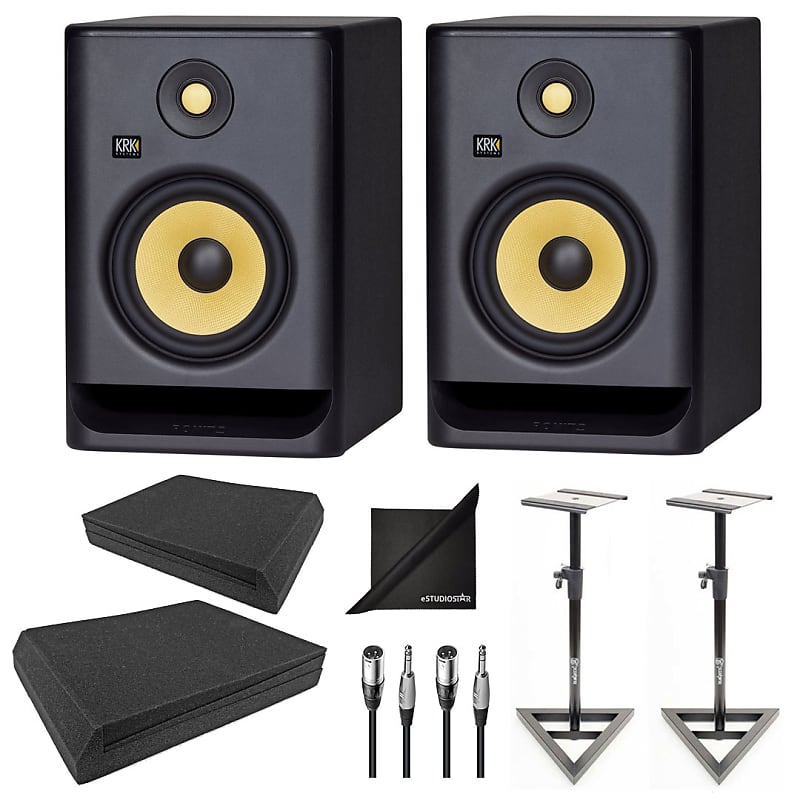KRK ROKIT RP7G4 7 G4 6.5" Studio Monitoring Speakers w/ | Reverb