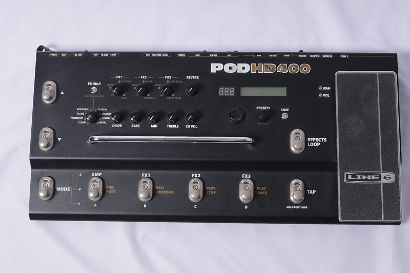 Line 6 POD HD400 Multi-Effect and Amp Modeler