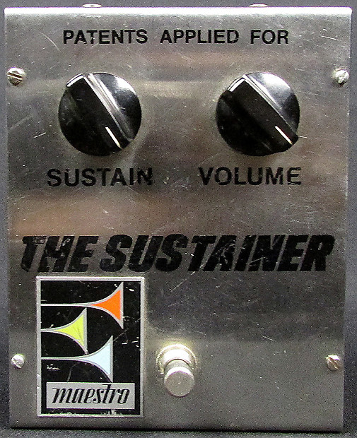 アテッサ新作モデル Maestro 1971 SS-1 Compressor/Sustainer 18v Sustainer The ギター