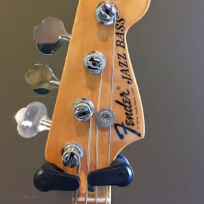 Fender FSR 2014 American Vintage '75 Jazz Bass Aged Natural w/ Fender hardsell case image 2