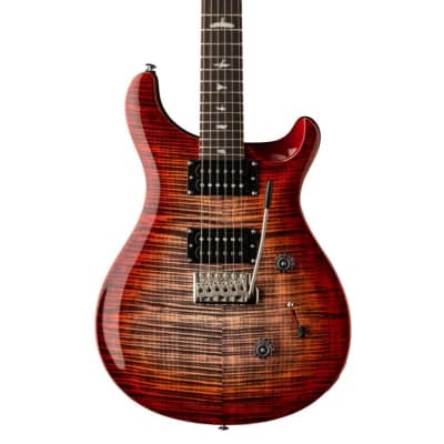P.R.S. SE Custom 24 Semi-Hollow Piezo (Charcoal Burst