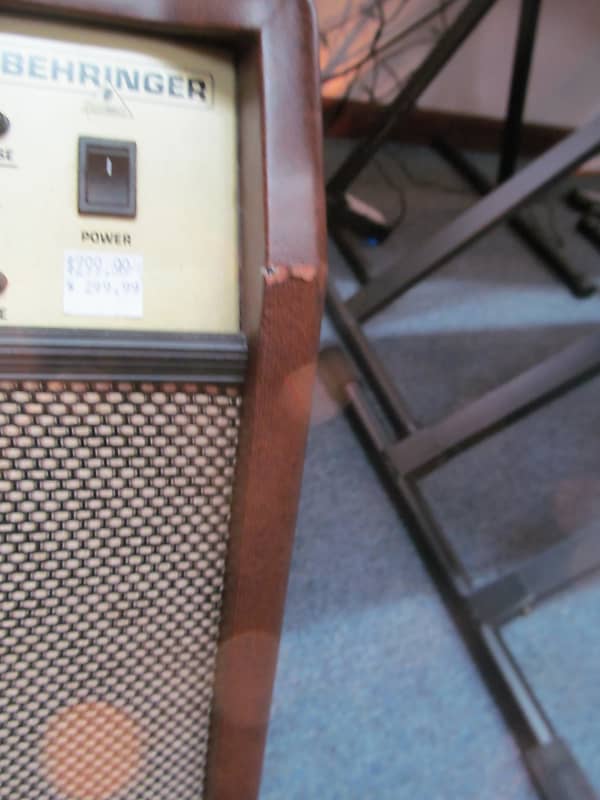 Behringer Ultracoustic ACX1800 Acoustic Guitar Combo Amp Reverb