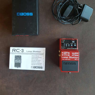 Boss RC-3 Loop Station  Red for sale