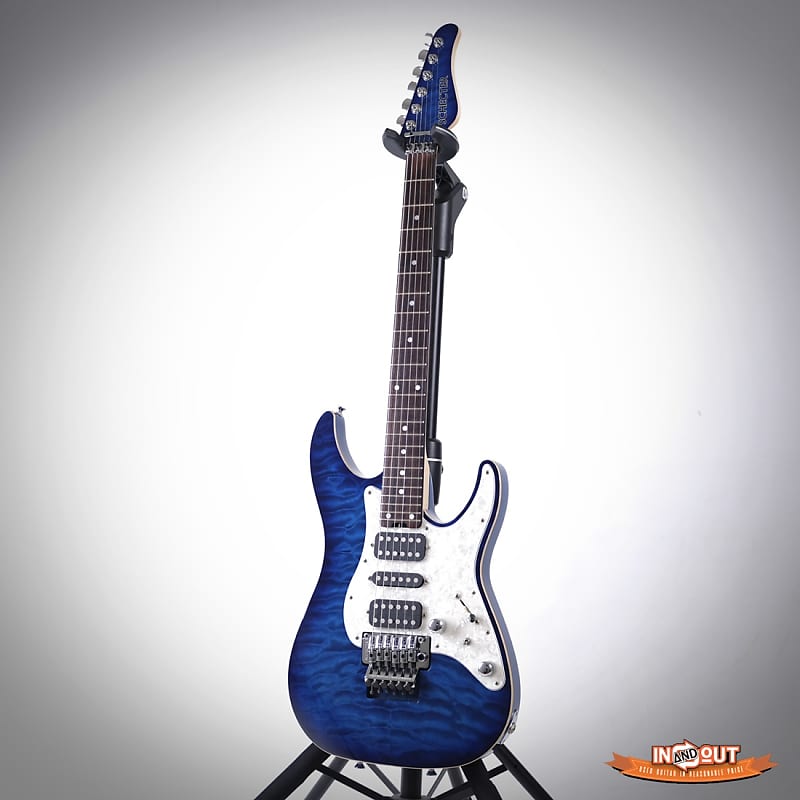 SCHECTER SD-DX-24-AS - Blue Sunburst | Blue Guitars Online Store
