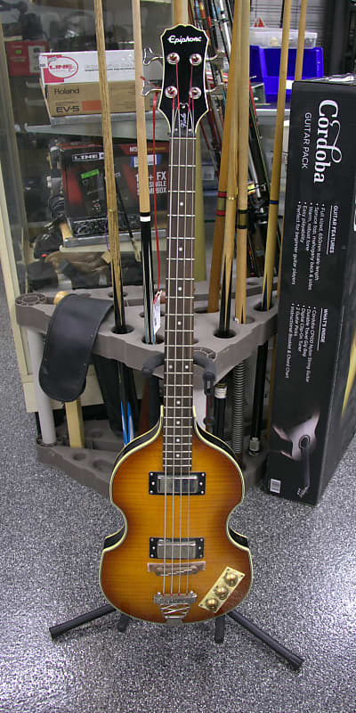 Epiphone Viola Bass - Sunburst | Reverb