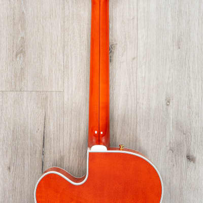 Gretsch G6120TG Players Edition Nashville Hollow Body Guitar, Orange Stain image 7