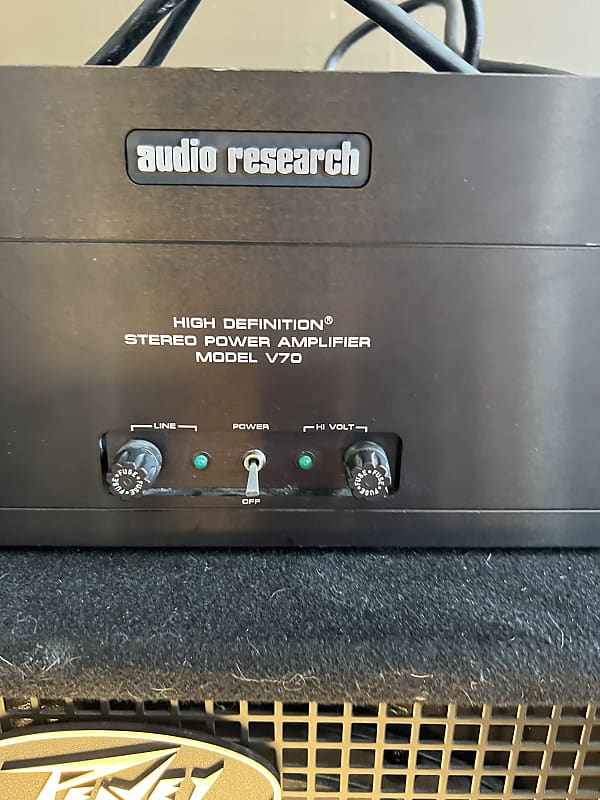 Audio Research V70  Mid-90s - Black  			