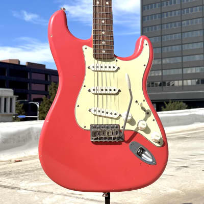 Nash Guitars - S63 | Fiesta Red Light Aged | Reverb